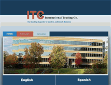 Tablet Screenshot of itc-americas.com